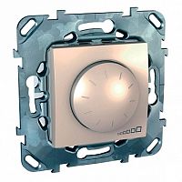 Светорегулятор поворотный UNICA, 350 Вт, бежевый | код. MGU5.510.25ZD | Schneider Electric